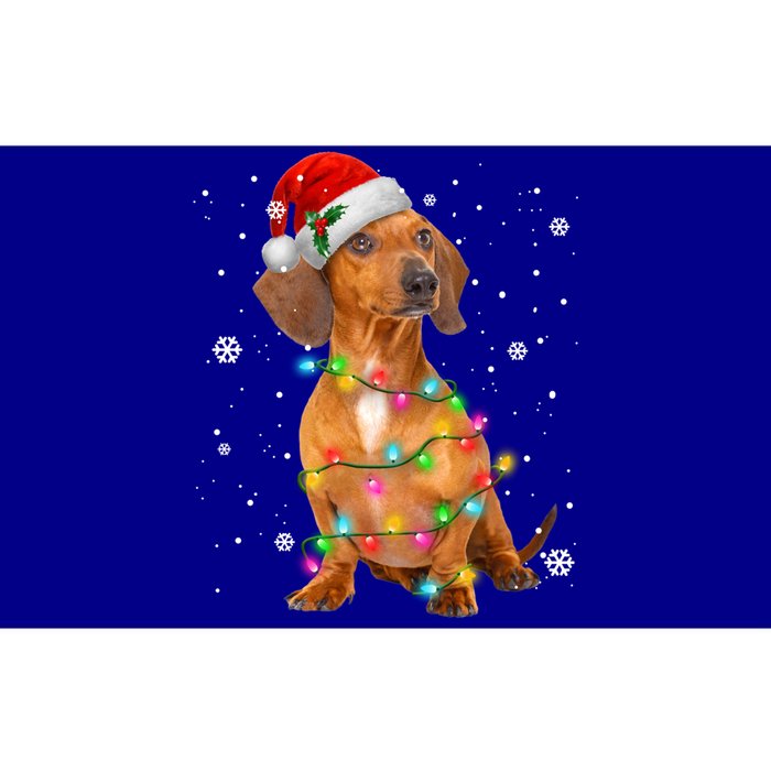 Dachshund Dogs Tree Christmas Xmas Funny Gift For Pet Dog Gift Bumper Sticker