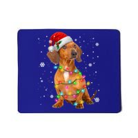 Dachshund Dogs Tree Christmas Xmas Funny Gift For Pet Dog Gift Mousepad