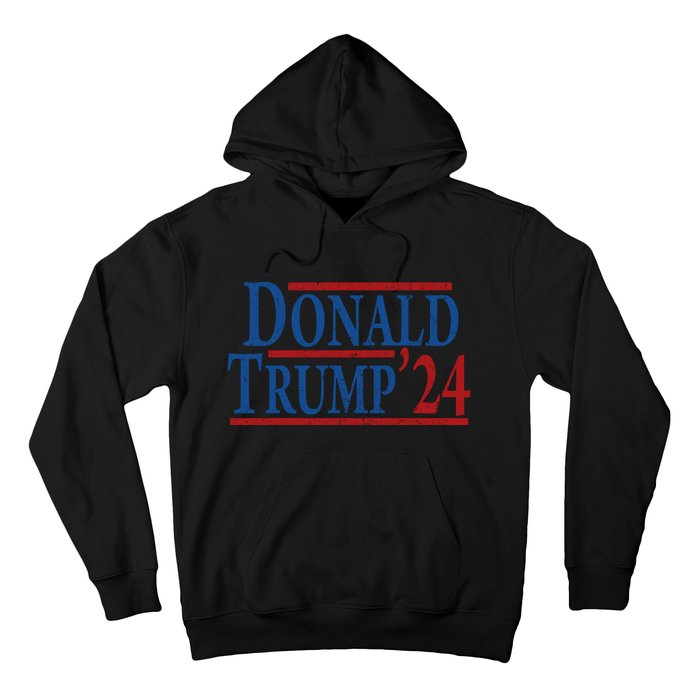 Distressed Donald Trump 2024 Hoodie