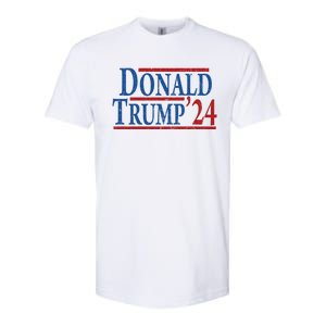 Distressed Donald Trump 2024 Softstyle CVC T-Shirt