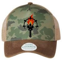 Darkest Dungeon Torch Legacy Tie Dye Trucker Hat
