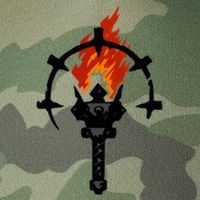 Darkest Dungeon Torch Legacy Tie Dye Trucker Hat