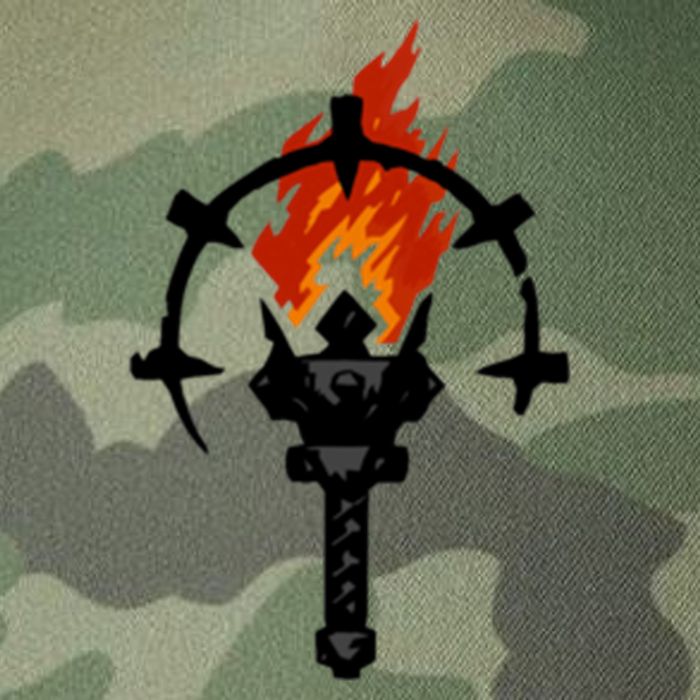 Darkest Dungeon Torch Legacy Tie Dye Trucker Hat