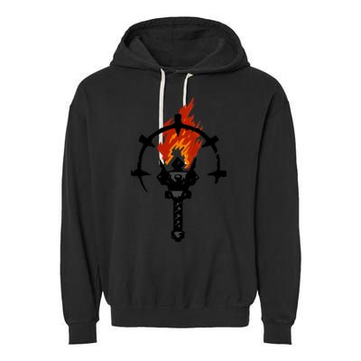 Darkest Dungeon Torch Garment-Dyed Fleece Hoodie