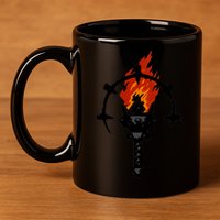 Darkest Dungeon Torch 11oz C Handle Ceramic Mug