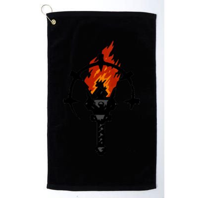 Darkest Dungeon Torch Golf Towel