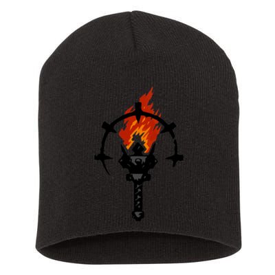 Darkest Dungeon Torch Short Acrylic Beanie