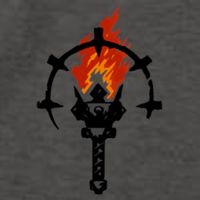 Darkest Dungeon Torch Vector Backpack