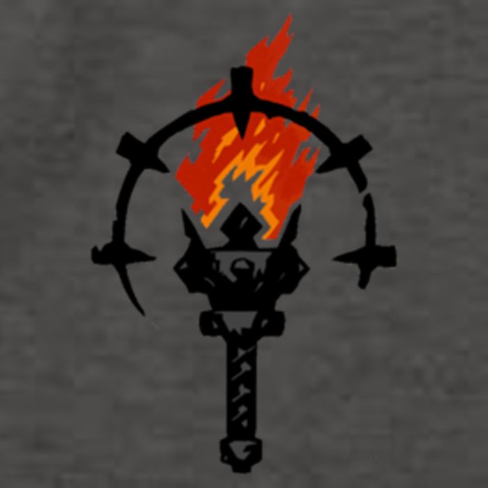 Darkest Dungeon Torch Vector Backpack