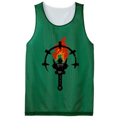 Darkest Dungeon Torch Mesh Reversible Basketball Jersey Tank