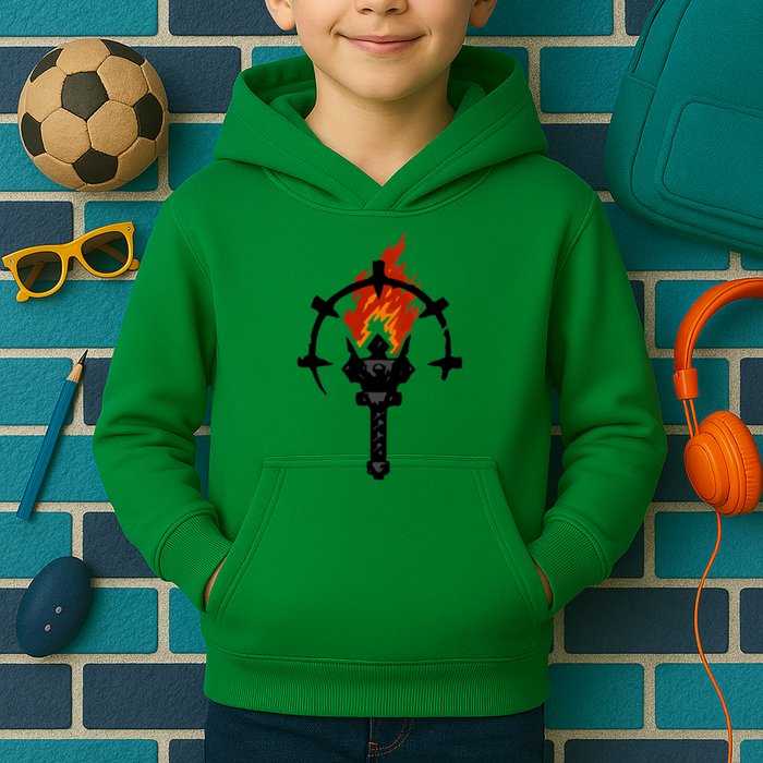Darkest Dungeon Torch Kids Hoodie