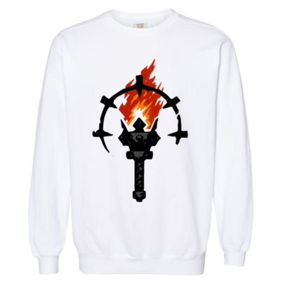 Darkest Dungeon Torch Garment-Dyed Sweatshirt