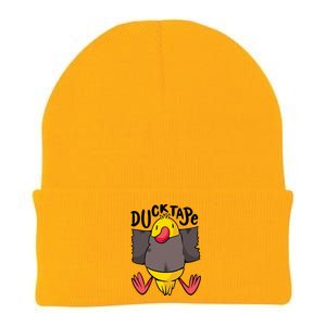 Ducktape Duck Trap Funny Duct Tape Knit Cap Winter Beanie