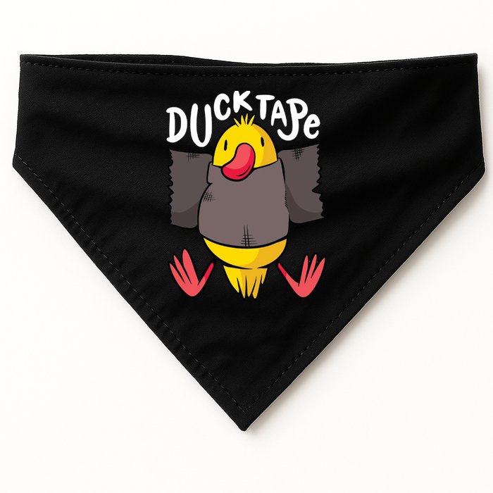 Ducktape Duck Trap Funny Duct Tape USA-Made Doggie Bandana
