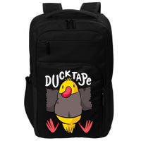 Ducktape Duck Trap Funny Duct Tape Impact Tech Backpack