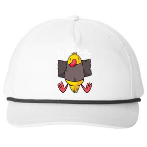 Ducktape Duck Trap Funny Duct Tape Snapback Five-Panel Rope Hat