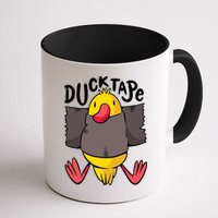 Ducktape Duck Trap Funny Duct Tape Mug