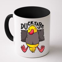 Ducktape Duck Trap Funny Duct Tape Mug