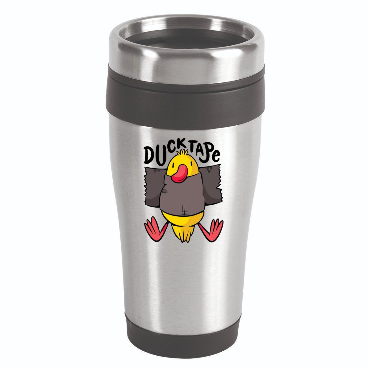 Ducktape Duck Trap Funny Duct Tape 16oz Travel Tumbler