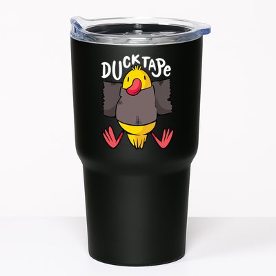Ducktape Duck Trap Funny Duct Tape Tumbler