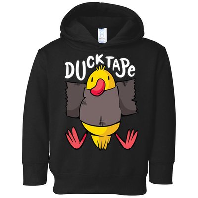 Ducktape Duck Trap Funny Duct Tape Toddler Hoodie