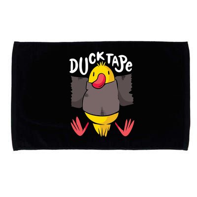 Ducktape Duck Trap Funny Duct Tape Microfiber Hand Towel