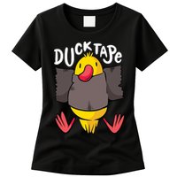 Ducktape Duck Trap Funny Duct Tape Womens T-Shirt