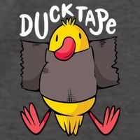 Ducktape Duck Trap Funny Duct Tape Vector Backpack