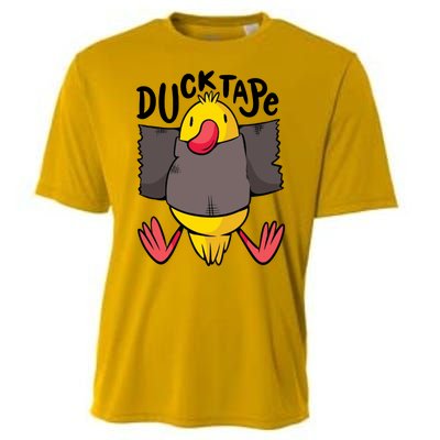 Ducktape Duck Trap Funny Duct Tape Cooling Performance Crew T-Shirt