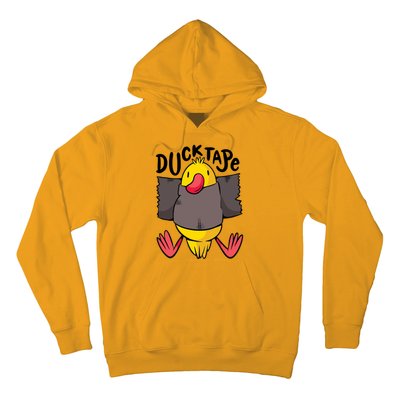 Ducktape Duck Trap Funny Duct Tape Hoodie