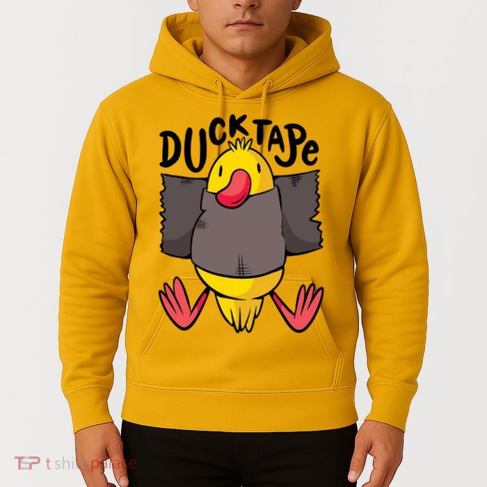 Ducktape Duck Trap Funny Duct Tape Hoodie