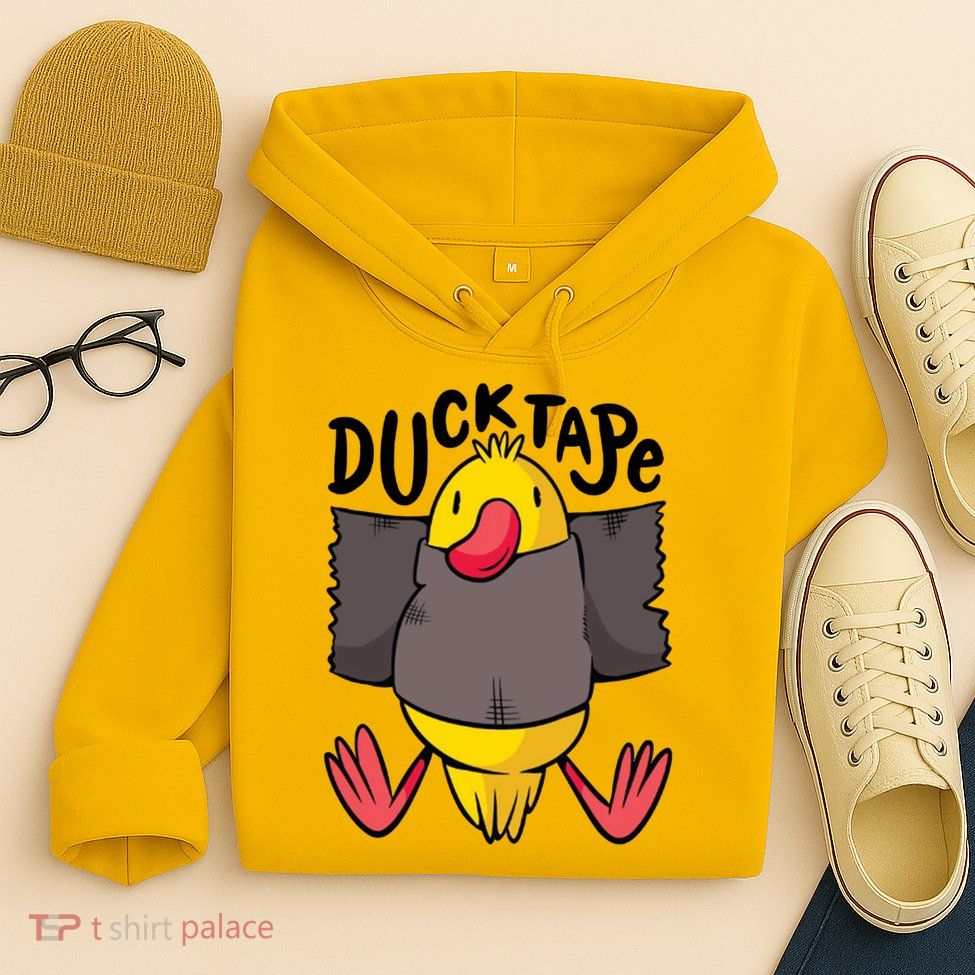 Ducktape Duck Trap Funny Duct Tape Hoodie