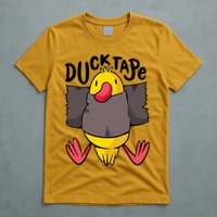 Ducktape Duck Trap Funny Duct Tape T-Shirt