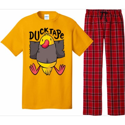 Ducktape Duck Trap Funny Duct Tape Pajama Set