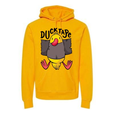 Ducktape Duck Trap Funny Duct Tape Premium Hoodie