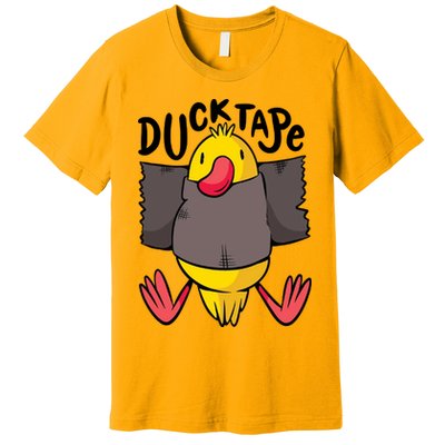 Ducktape Duck Trap Funny Duct Tape Premium T-Shirt