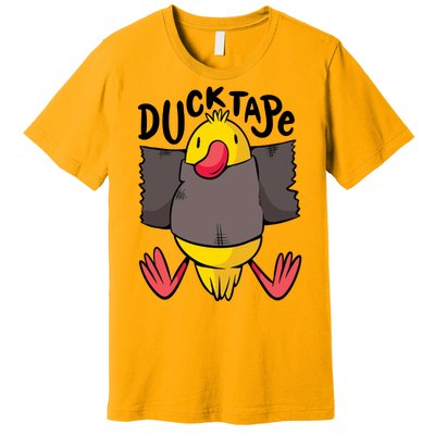 Ducktape Duck Trap Funny Duct Tape Premium T-Shirt