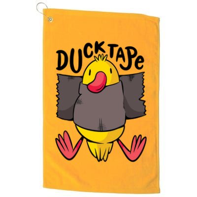 Ducktape Duck Trap Funny Duct Tape Golf Towel