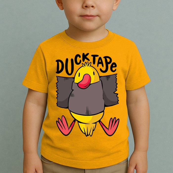 Ducktape Duck Trap Funny Duct Tape Toddler T-Shirt