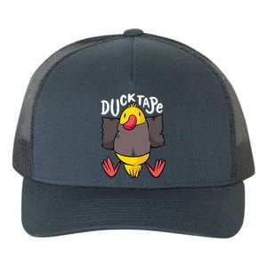 Ducktape Duck Trap Funny Duct Tape Yupoong Adult 5-Panel Trucker Hat