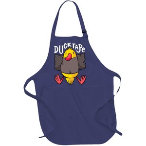 Ducktape Duck Trap Funny Duct Tape Full-Length Apron With Pockets