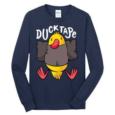 Ducktape Duck Trap Funny Duct Tape Tall Long Sleeve T-Shirt