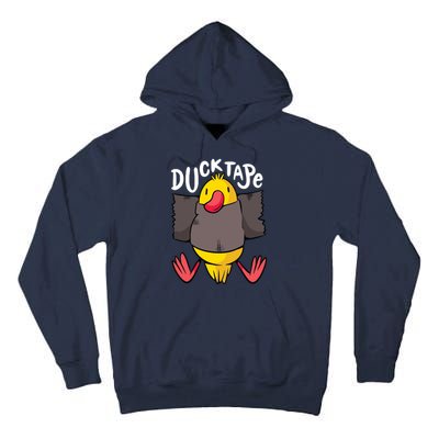 Ducktape Duck Trap Funny Duct Tape Tall Hoodie