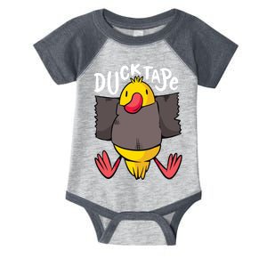 Ducktape Duck Trap Funny Duct Tape Infant Baby Jersey Bodysuit