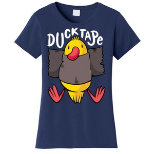 Ducktape Duck Trap Funny Duct Tape Women's T-Shirt