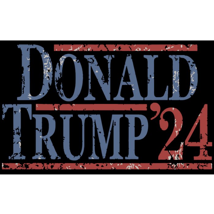 Distressed Donald Trump 2024 Bumper Sticker