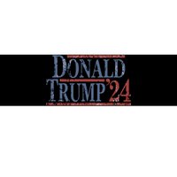 Distressed Donald Trump 2024 Bumper Sticker