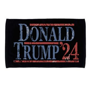 Distressed Donald Trump 2024 Microfiber Hand Towel