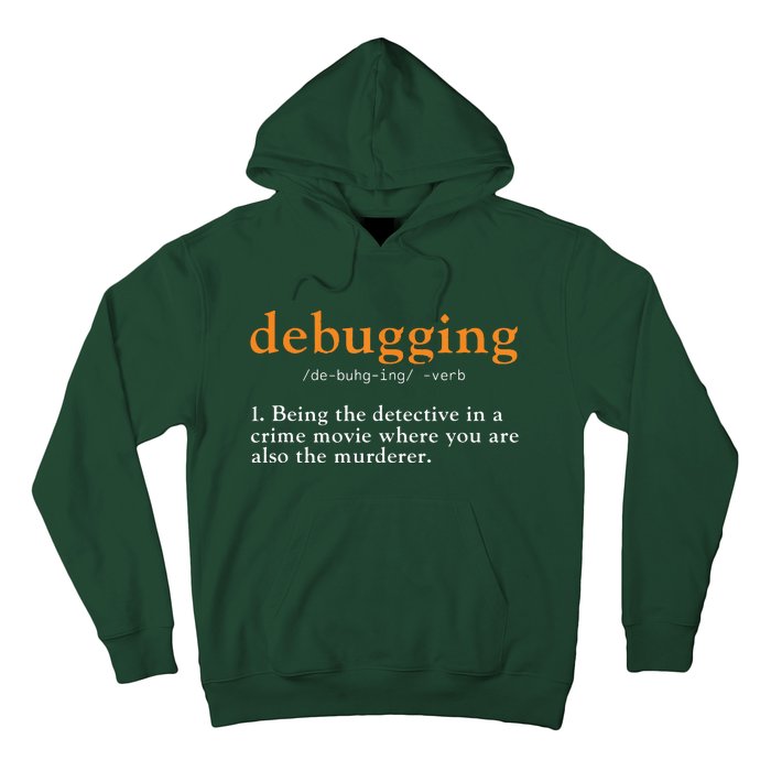 Debugging Definition Tee Code Coding Computer Programmer Hoodie