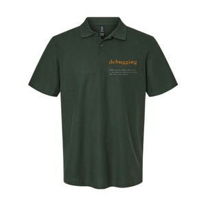 Debugging Definition Tee Code Coding Computer Programmer Softstyle Adult Sport Polo